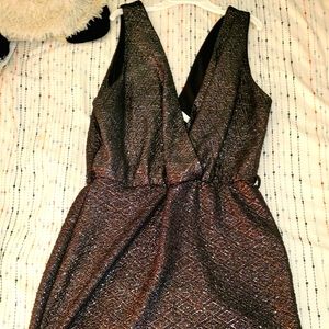 Mini dress, silver, Jacaranda